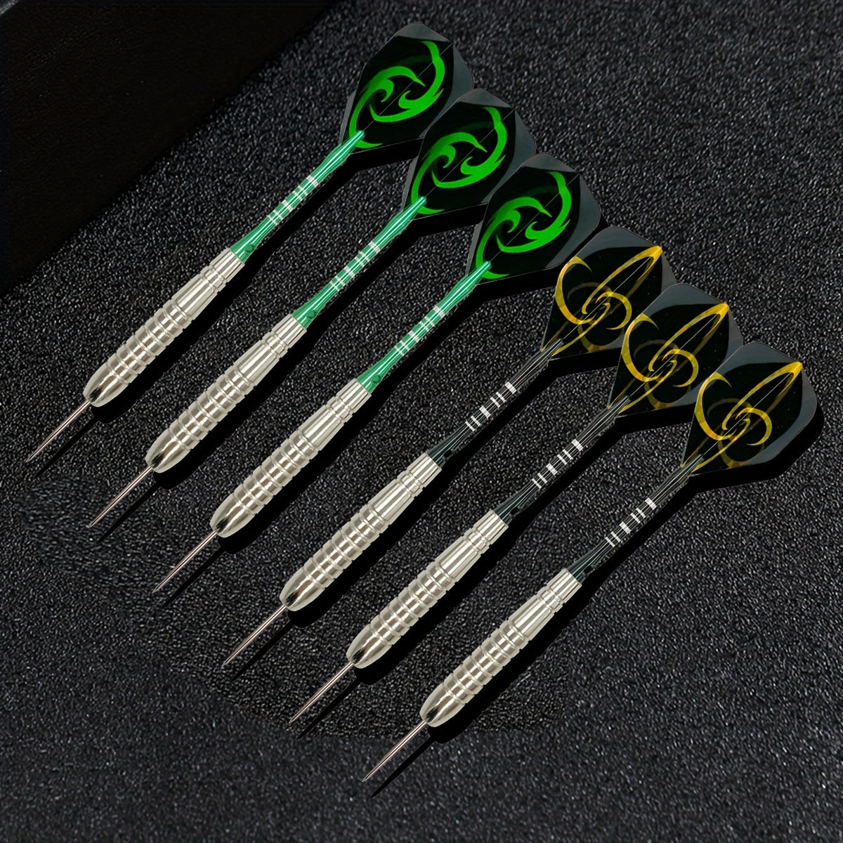 6pcs 24g Stainless Steel Needle Darts Set Indoor Outdoor Sports