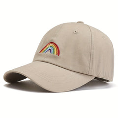 Rainbow Embroidery Baseball Cap