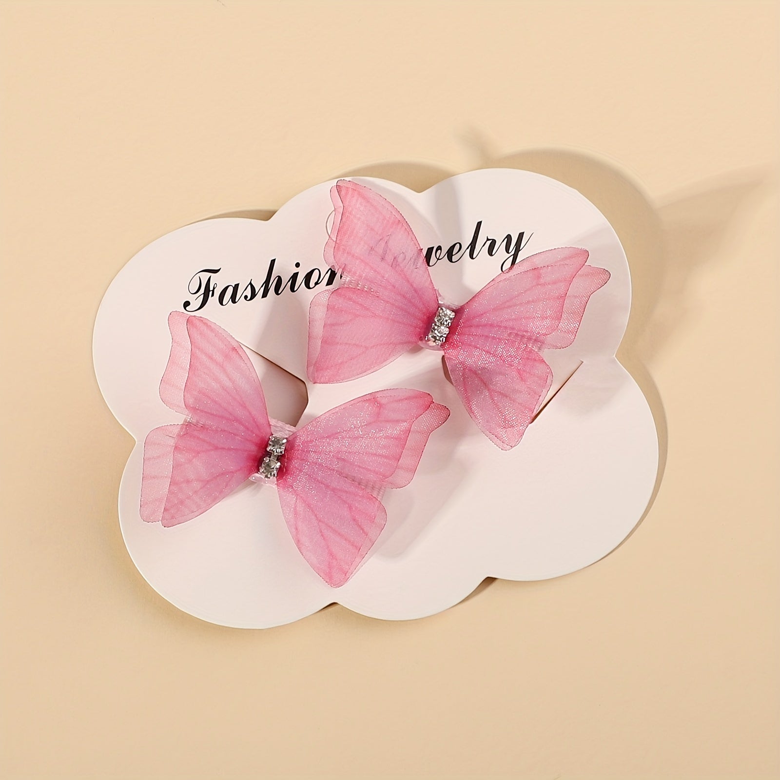 Butterfly Hairpin Princess Hair Clips for Baby Girls