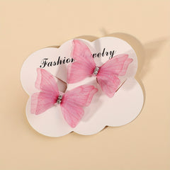 Butterfly Hairpin Princess Hair Clips for Baby Girls