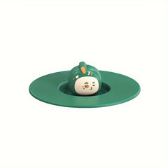 Cartoon Silicone Cup Cover Non-slip Dustproof Tea Cup Lid