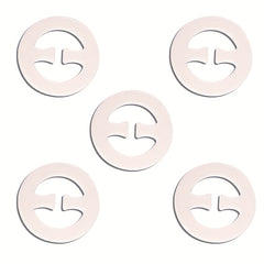 5pcs Invisible Bra Strap Clips Non slip Buckles for Braless Look