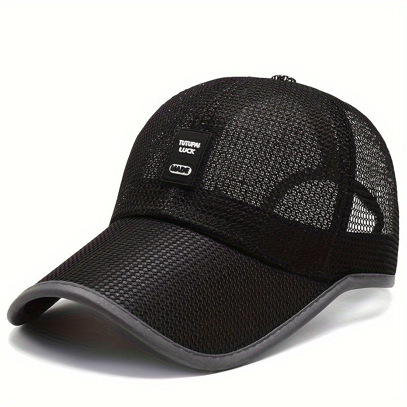 Mesh Baseball Cap Sunshade Cap Breathable Outdoor Sports Hat