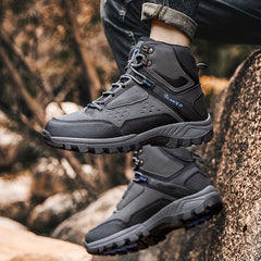 Men's High Top Hiking Boots Non Slip Work Shoes