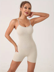 Quick Dry High Stretch Yoga Jumpsuit Women's Activewear