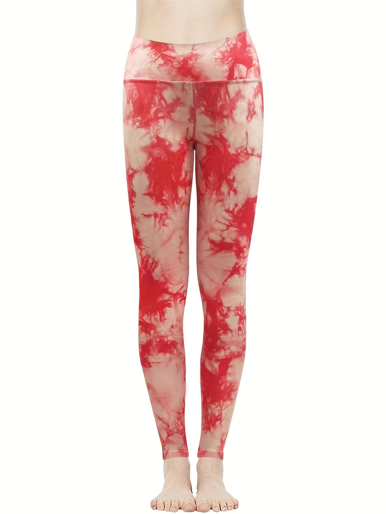 Tie Dye Butt Lifting High Rise Yoga Pants