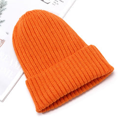 Universal Knitted Line Hat for Autumn & Winter