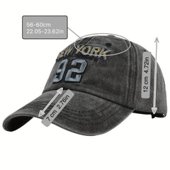 Unisex Sunshade Adjustable Baseball Cap 233 Embroidery