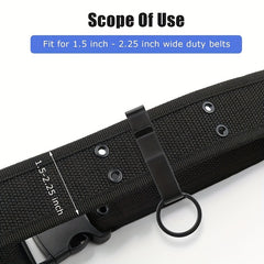 Portable Stainless Steel Key Ring for Men and Women