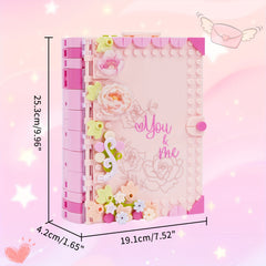 Photo Album Building Blocks Toys 12 Photo Frame Birthday Christmas Year