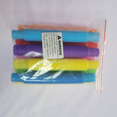 12pc Sensory Tube Toys Colorful Decompressing Fine Motor Skills Learning Toddler