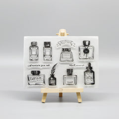 Cartoon Transparent Stamps for Kids - Fun Stationery Additions