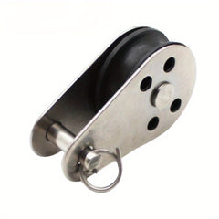 Marine 316 Stainless Steel Swivel Eye Pulley Block for Boats
