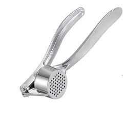 Zinc Alloy Garlic Press Manual Crusher Handheld Ginger Kitchen Tool
