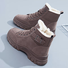 Thickened Medium Tube Snow Boots Warm Sneakers Women's Footwear