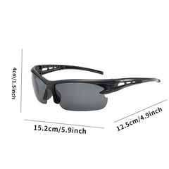 Y2K Wrap Around Sunglasses Windproof UV400