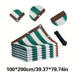 1pc Outdoor Sun Shade Sail for Sun Protection Construction Canvas & Plastic Film