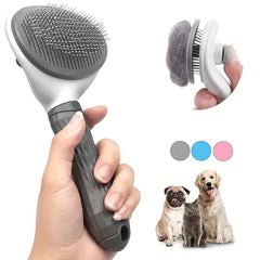 One-Click Slicker Brush for Pets