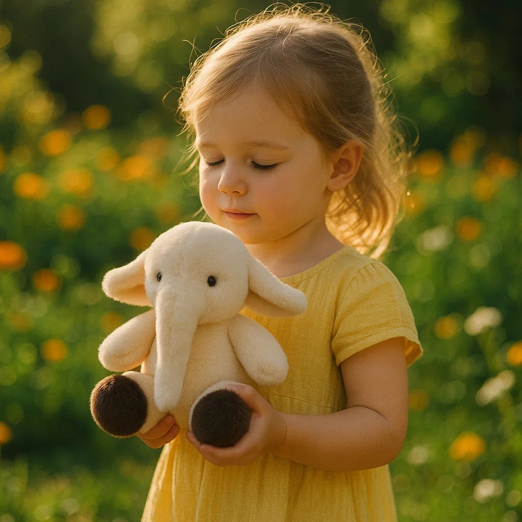 Soft Plush Elephant Toy Pendant for Holidays and Celebrations