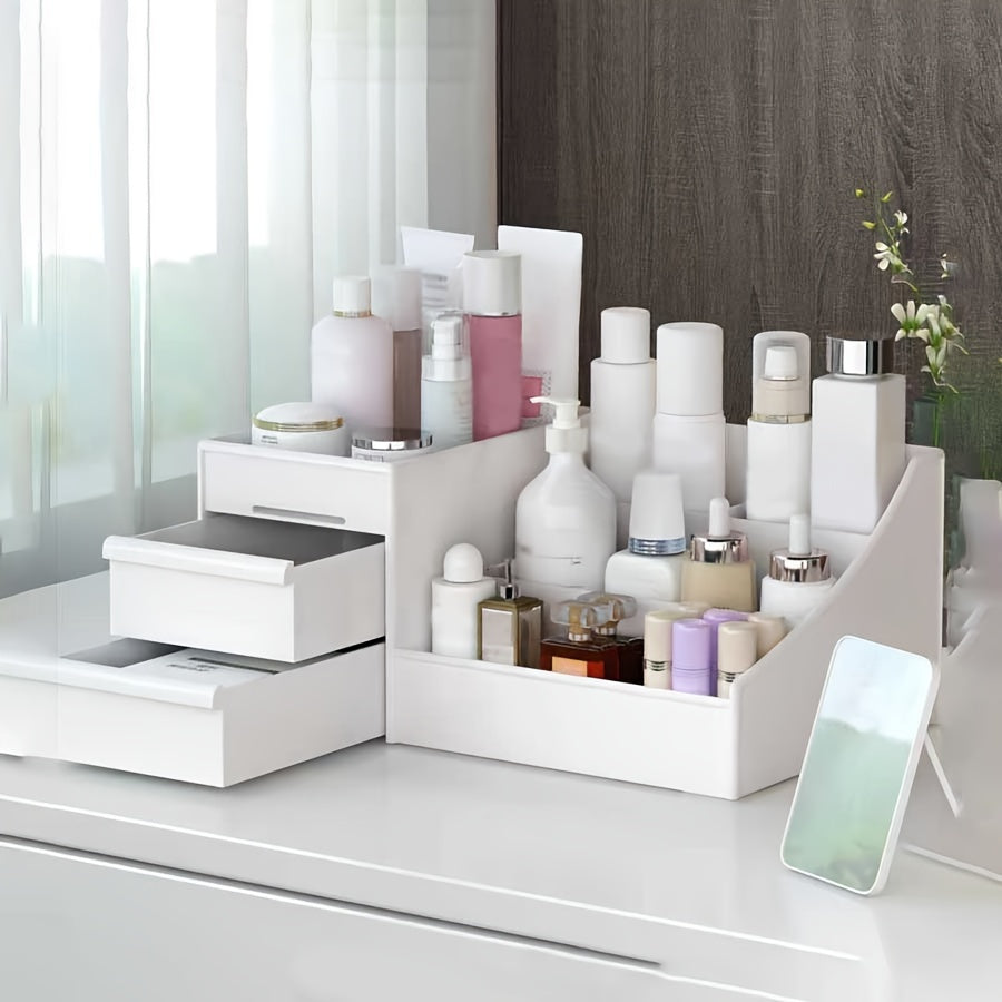 Plastic Drawer Organizer for Cosmetics and Skin Care Products