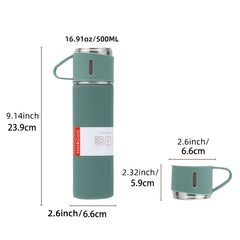 500ml Double Wall Vacuum Stainless Steel Coffee Mug - Keep Beverages Hot/Cold
