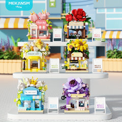 Flower Shop Building Blocks Set