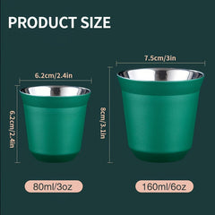Creative Stainless Steel Beer Cup Double layer Vacuum Insulated Coffee Cup