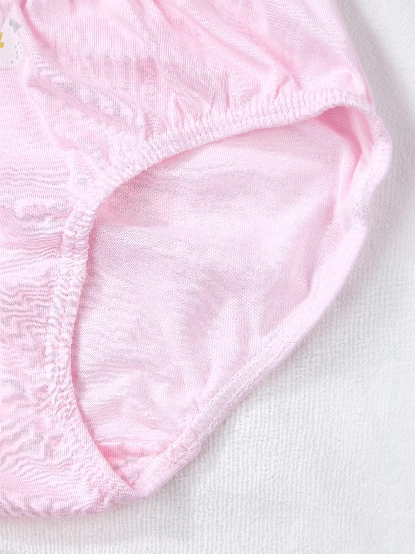 Girls Mini Cartoon Animal Graphic Shortie Brief Soft Cotton Underwear