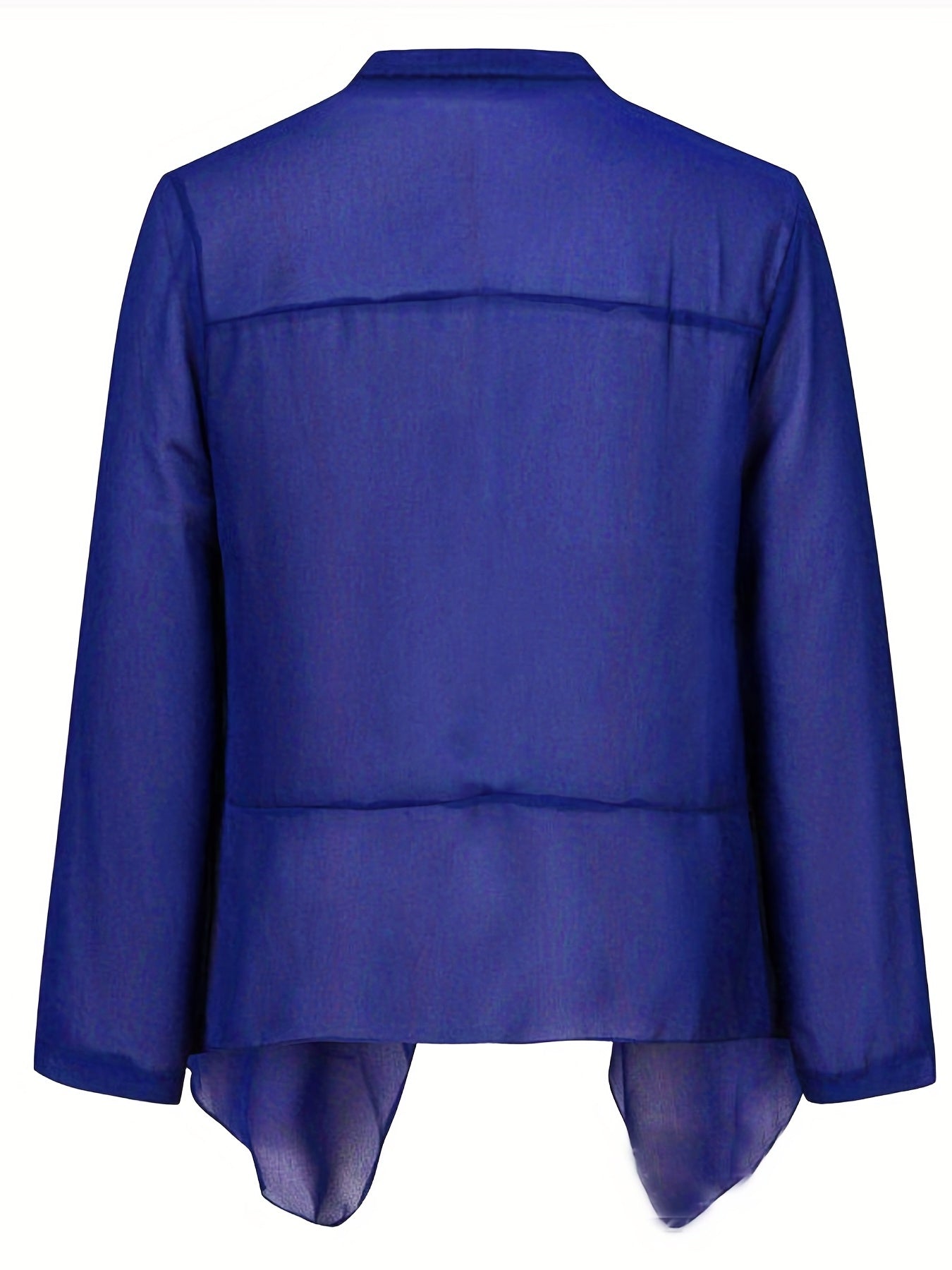 Women's Solid Open Front Cardigan 3/4 Sleeve for Spring & Summer