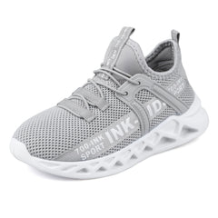 Boys Soft Soled Sneakers Lightweight Breathable Non Slip Shoes