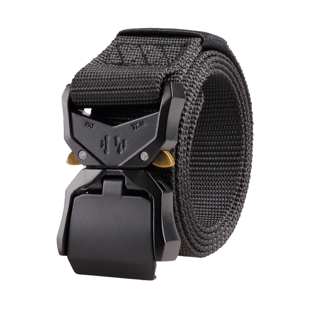 Men's Tactical Belt Quick Release Military Hiking Outdoor