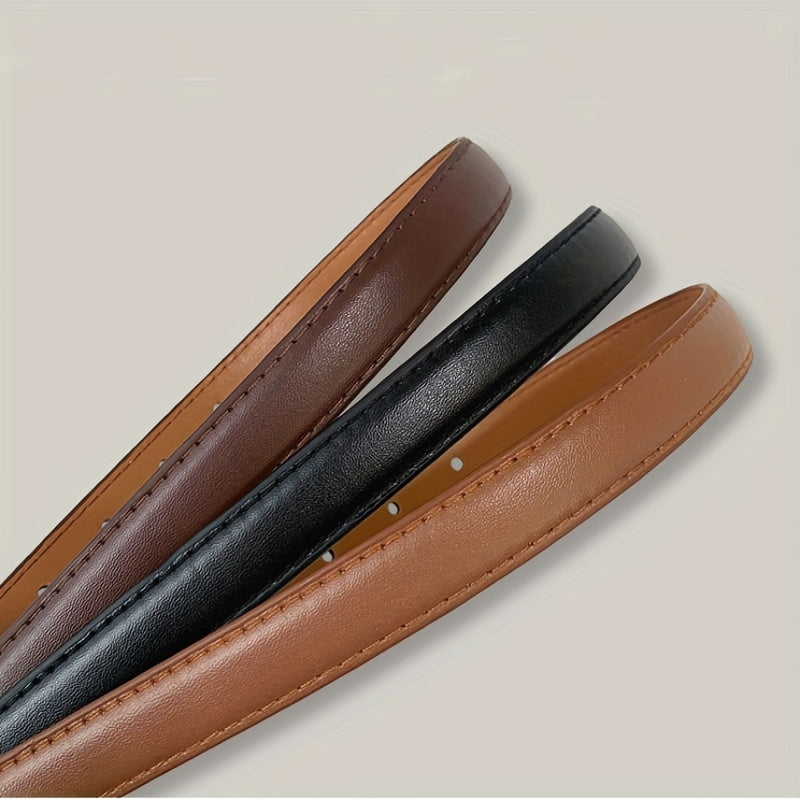 Men's PU Leather Belt Casual Daily Commuting Belt