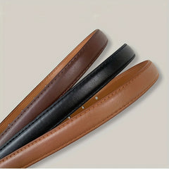 Men's PU Leather Belt Casual Daily Commuting Belt