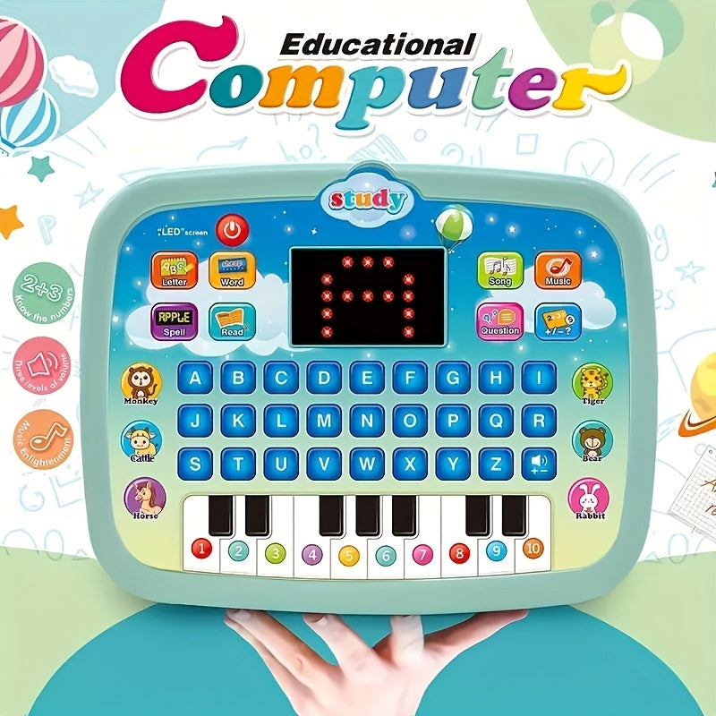 Educational Electronic Keyboard with LED Screen for Kids