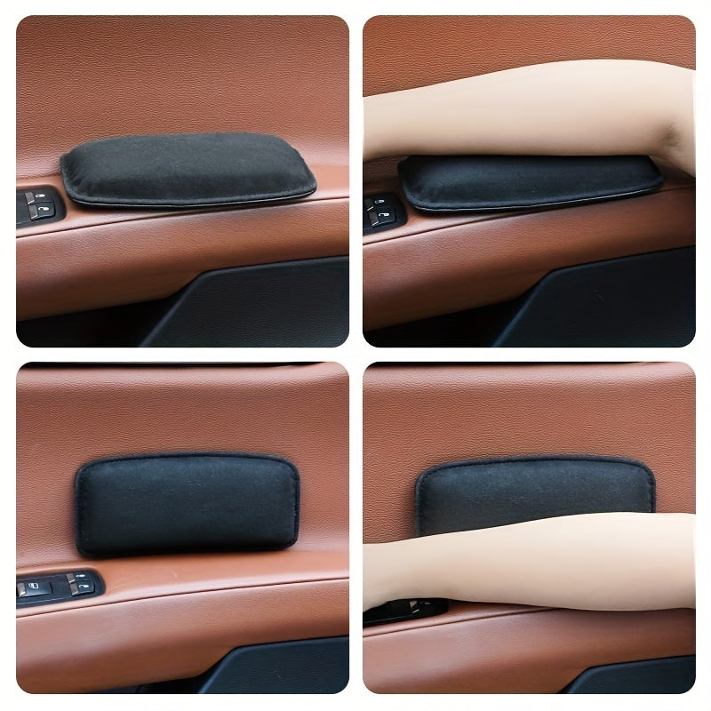 Suede Car Knee Pad Memory Foam Leg Pad