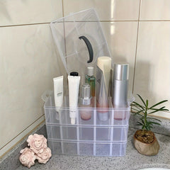Large Capacity Storage Bin With Lid Three in One Household Parts Storage Box