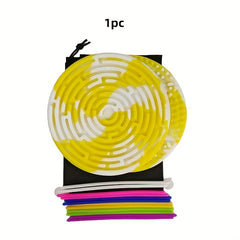 Colorful Silicone Sensory Decompression Board Toy