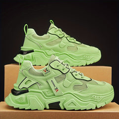 Men's Platform Shoes Soft Sole Street Style Chunky Shoes