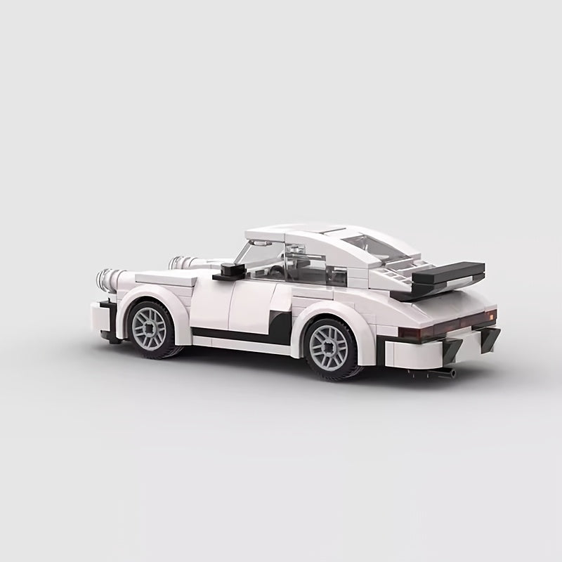 196pcs 911 Sports Car Building Block Set, MOC Racing Car Toys