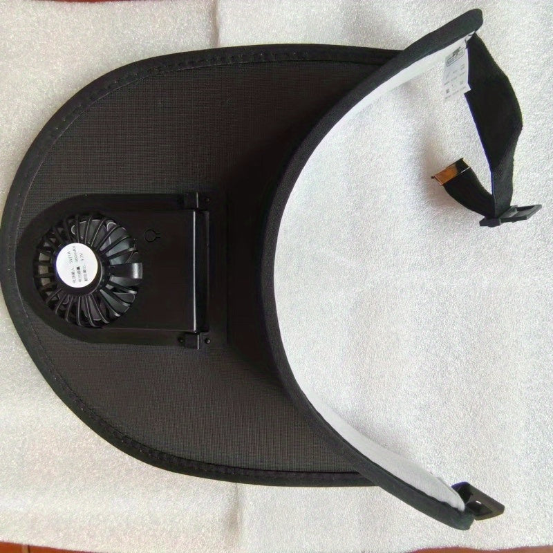 USB Charging Sun Hat With Fan For Outdoor Travel