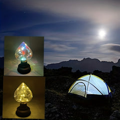 Love Light Bulb Mini Night Light for Camping Bedroom Corridor