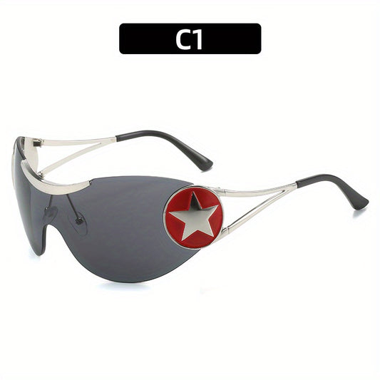 Men's UV Protection Decorative Sunglasses For Outdoor Sports