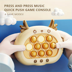 Kids Speed Pushing Game Console Whack a Mole Stress Relief Puzzle Toy