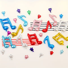 Music Party Balloon Decoration Eight Note Wedding Birthday Props