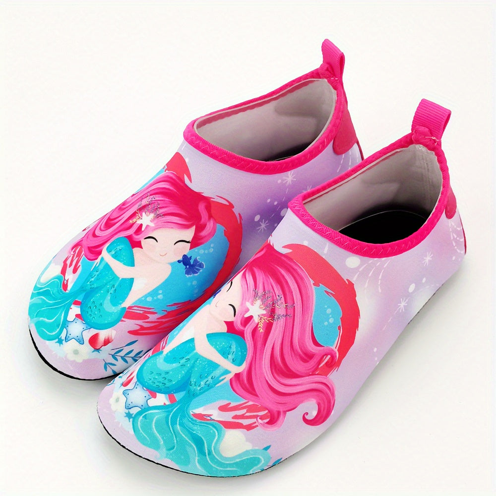 Girls' Stylish & Durable Water Shoes for Summer Swimming