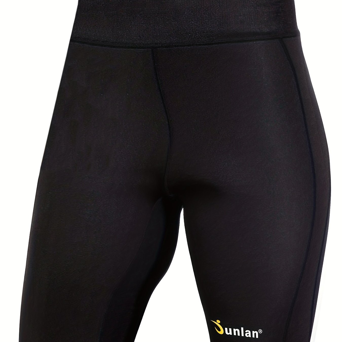 Men's Sauna Sweat Elastic Shorts for Sports Gym & Yoga