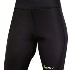Men's Sauna Sweat Elastic Shorts for Sports Gym & Yoga