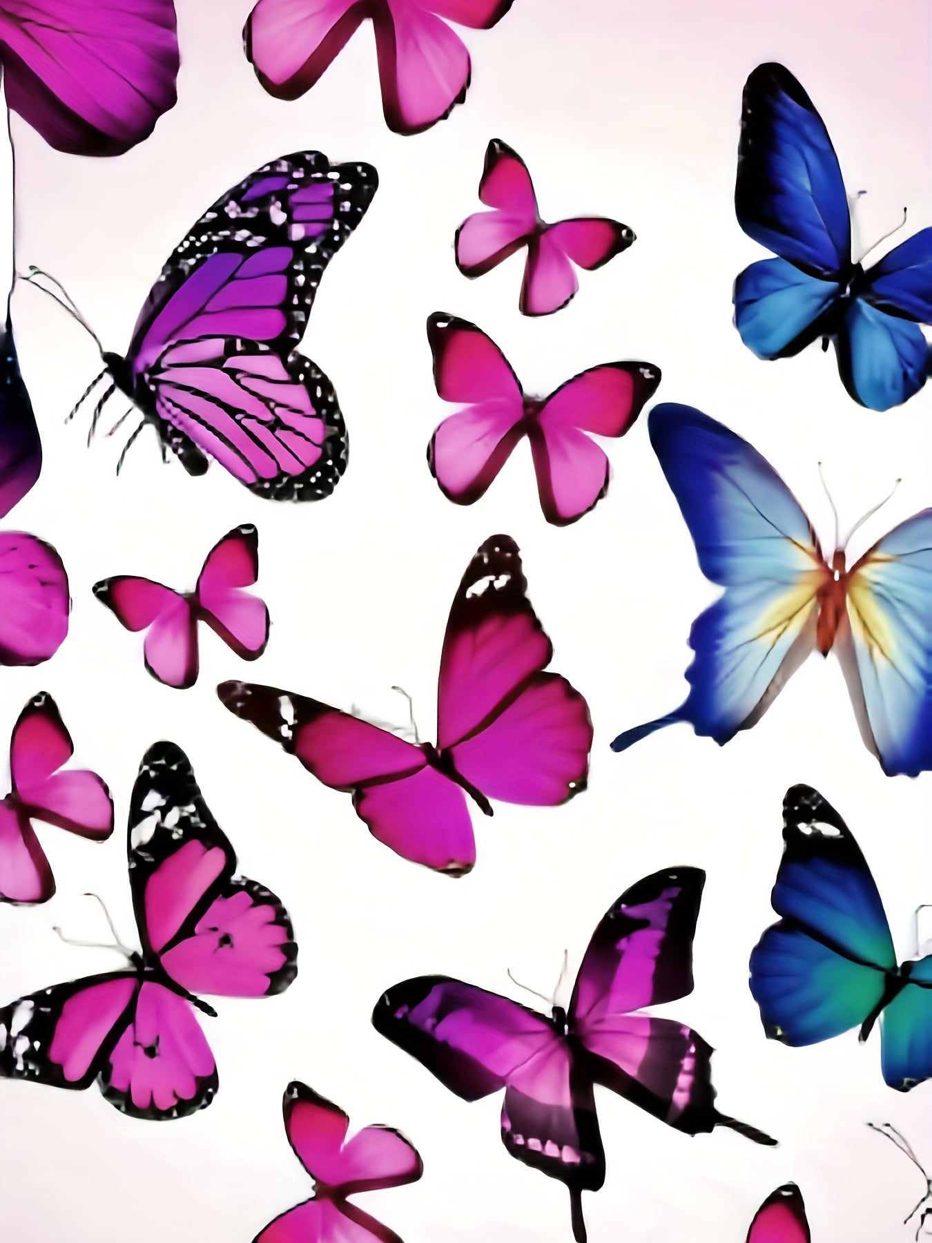 Girls Casual Butterfly Sleeveless Dress for Summer Outdoor