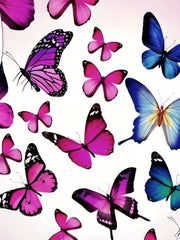 Girls Casual Butterfly Sleeveless Dress for Summer Outdoor