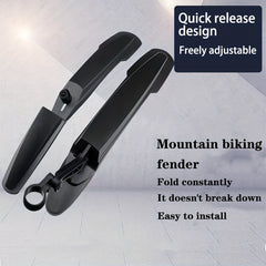 Detachable Bicycle Mudguard for Mountain Bike Enhance Riding Experience